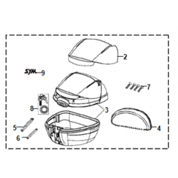 Nº2- TAPA BAUL SHAD 33L DE...